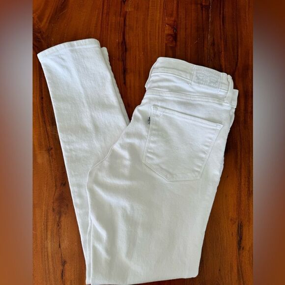 Levi’s white tab 311 Shaping Skinny WHITE EUC SZ 29 - Picture 4 of 8